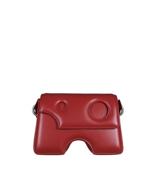 Off-White Bolsa bandolera Burrow 22 Rojo