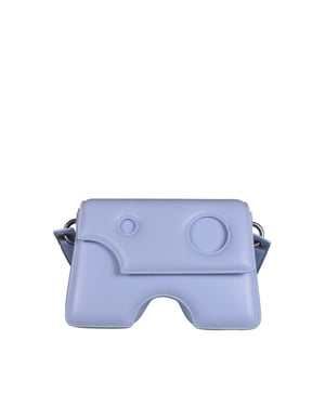 Off-White Bolsa bandolera Burrow 22 Azul