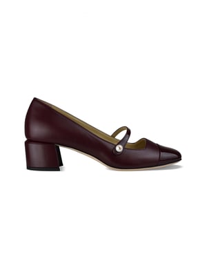 Jimmy Choo Zapatos de tacón Elisa 45 Burdeos