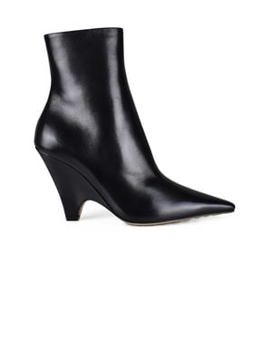 Bottega Veneta Botines Punta Negro