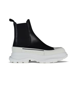 Alexander McQueen Botas Tread Slick Negro