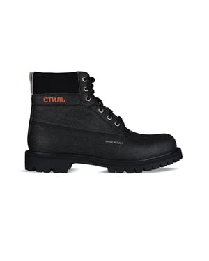 Heron Preston Botas LH Worker Boots Negro