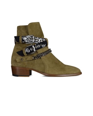 AMIRI Botas Bandana Buckle Marrón