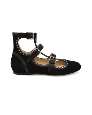 Jimmy Choo Bailarinas Hartley Negro