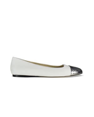 Jimmy Choo Bailarinas WATSON Blanco