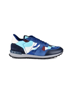 Valentino Garavani Sneakers Rockrunner Azul