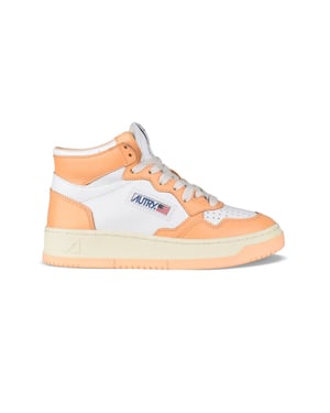 Autry Sneakers Medalist Mid Naranja