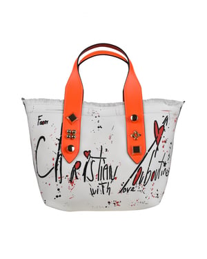 Christian Louboutin Bolso pequeño Frangibus Blanco