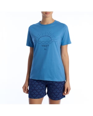 Pijama para Mujer de verano 100% Algodón KL40000