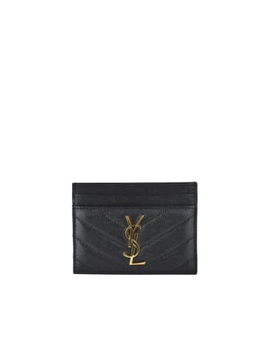 Saint Laurent Tarjetero Negro