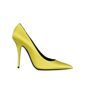 Saint Laurent Zapatos de tacón Marilyn Amarillo