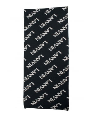 Lanvin Bufanda Negro