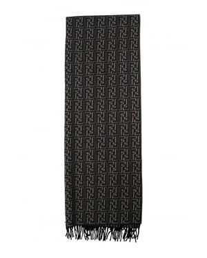 Fendi Bufanda Negro