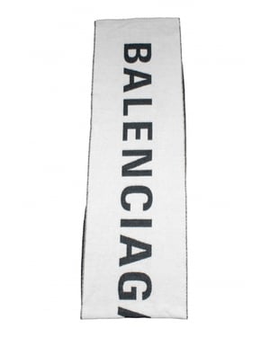 Balenciaga Bufanda Blanco