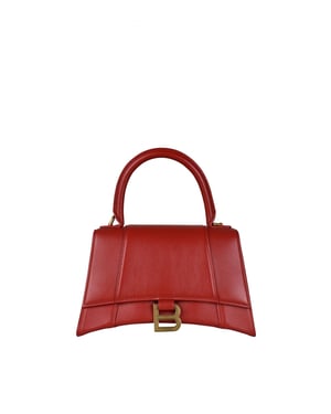 Balenciaga Bolso de mano Hourglass Rojo