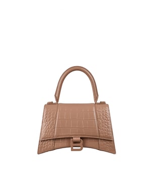 Balenciaga Bolso de mano Hourglass Beige