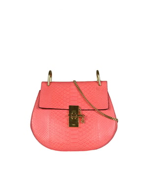 Chloé Bolso de hombro Drew Rosa