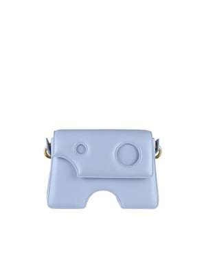 Off-White Bolsa bandolera Burrow 22 Azul