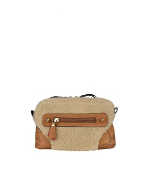 Christian Louboutin Riñonera Beige