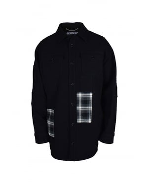 Off-White Abrigo Negro