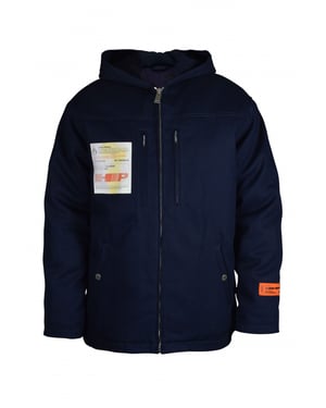 Heron Preston Abrigo Azul