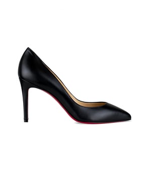 Christian Louboutin Zapatos de tacón Pigalle 85 Negro
