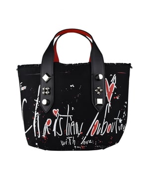Christian Louboutin Bolso de mano pequeño Frangibus Negro