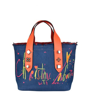 Christian Louboutin Bolso pequeño Frangibus Azul