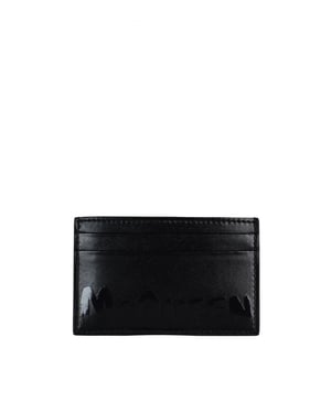 Alexander McQueen Tarjetero Negro