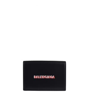 Balenciaga Mini Cartera Cash Negro