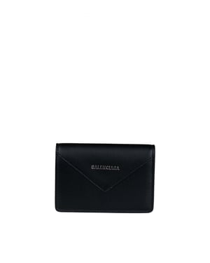 Balenciaga Cartera de papel Negro