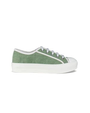 Dior Sneakers Walk'N Faded Cannage Verde