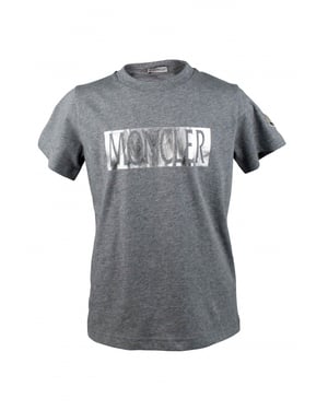 Moncler Camiseta Gris