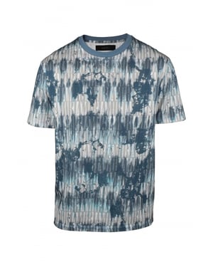 AMIRI Camiseta Azul