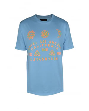 AMIRI Camiseta Azul
