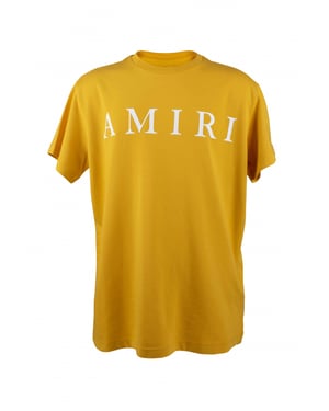 AMIRI Camiseta Amarillo