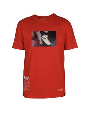 Heron Preston Camiseta Rojo