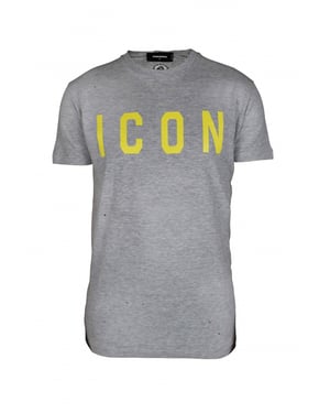 Dsquared2 Camiseta ICON Gris