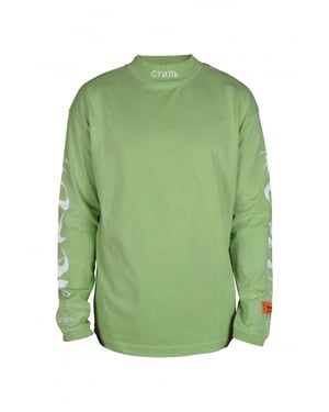 Heron Preston Camiseta Verde