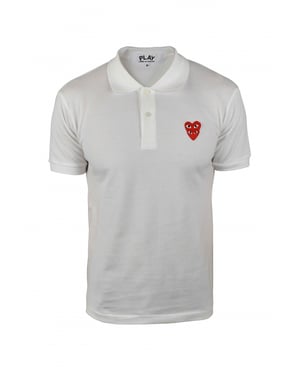 Comme des garçons Polo Blanco