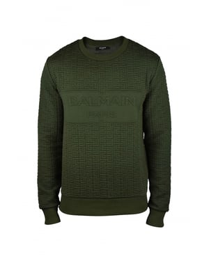Balmain Sudadera Caqui