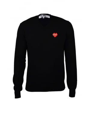 Comme des garçons Jersey Negro