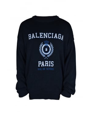 Balenciaga Jersey Azul