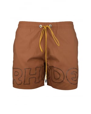 RHUDE Bañador Marrón