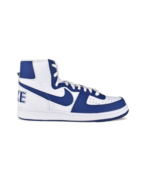 Comme des garçons Sneakers alta Terminator Blanco