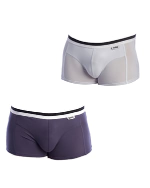 Pack-2 Boxers DIM Basic Tejido Transpirable D05H2 para Hombre