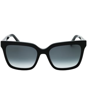 Banana Republic gafas de sol negras con lentes SF gris oscuro
