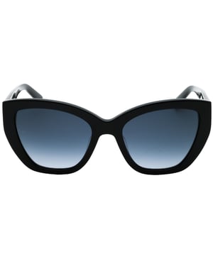 Banana Republic gafas de sol negras con lentes SF gris oscuro