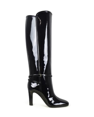 Saint Laurent Botas Jane 90 Negro