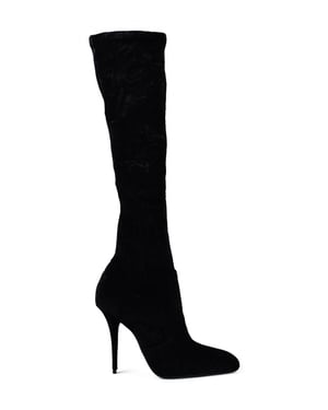 Saint Laurent Botas Talia Negro